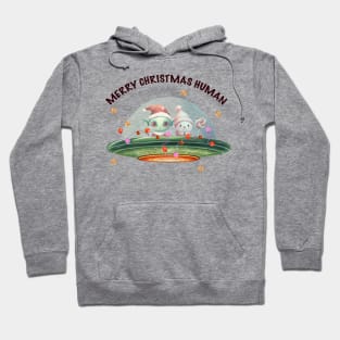 Merry Christmas Humans Hoodie